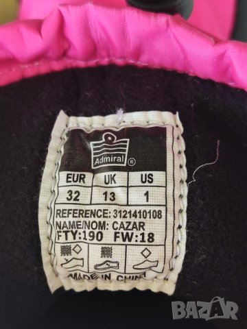 Детски ботуши Admiral, снимка 7 - Детски боти и ботуши - 42998461