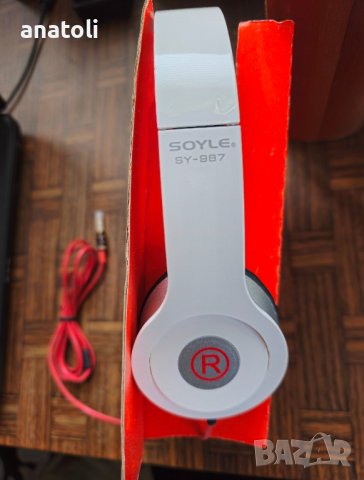 слушалки SOYLE - FOLDABLE HEADPHONES - SUPER BASS от Германия 

, снимка 5 - Слушалки, hands-free - 42948780