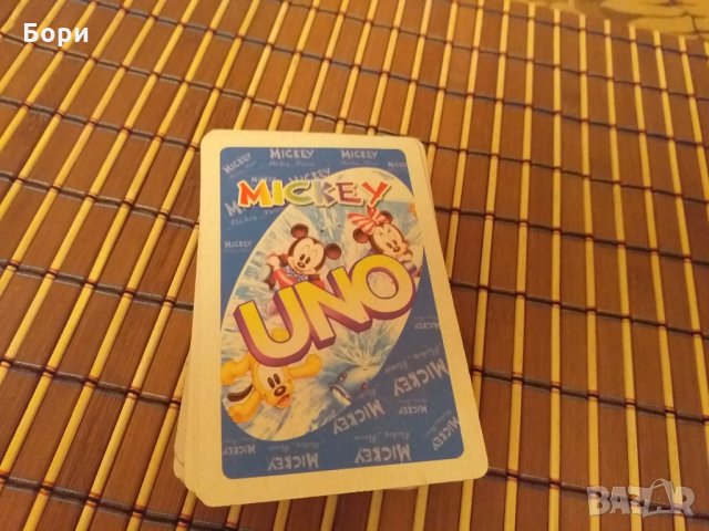Карти UNO Мики Маус, снимка 1 - Образователни игри - 27836344