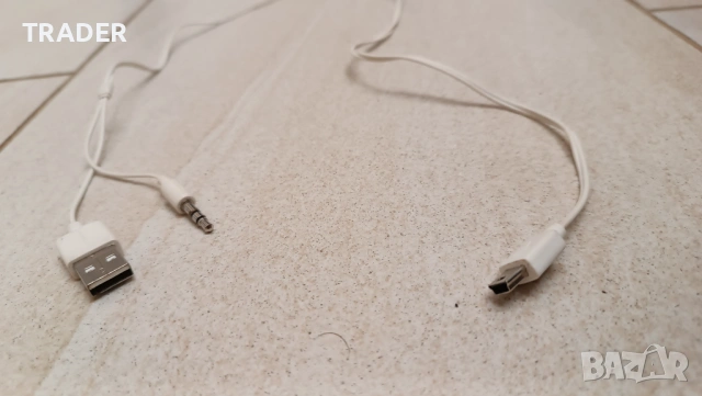 Кабел USB A мъжки - Micro USB мъжки , микро USB към USB и аудио жак, снимка 2 - Други - 39823407