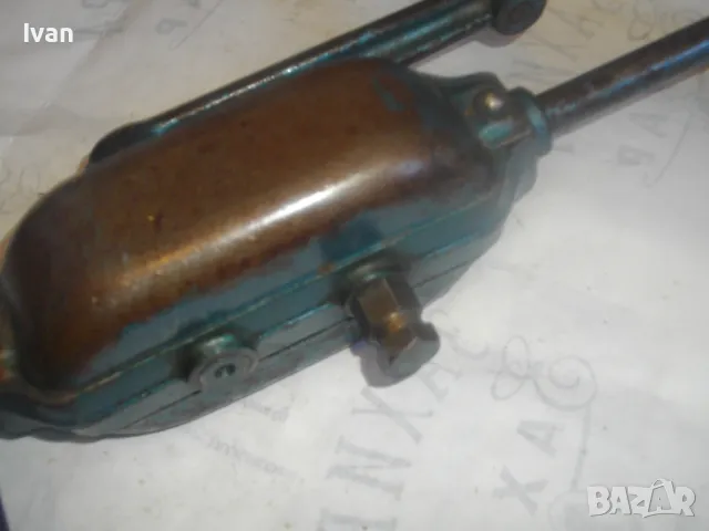 390мм/ф10мм НЕМСКА РЪЧНА ДРЕЛКА БОРМАШИНА МАТКАП СТАРО КАЧЕСТВО ОТЛИЧНА С ОПОРНО РАМО, снимка 5 - Бормашини - 48413538