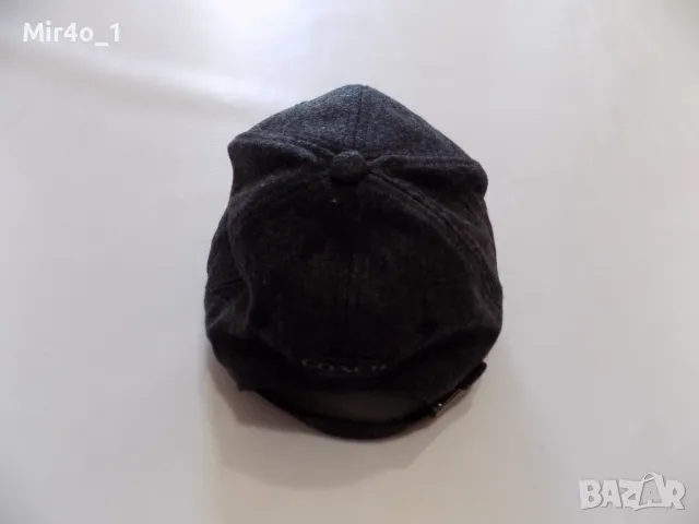 шапка coach wool hat козирка оригинална вълнена мъжка дамска унисекс , снимка 5 - Шапки - 48828561
