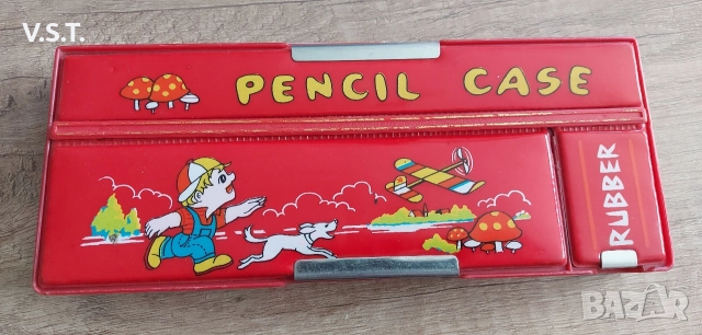 Кутия (Пенал) за ученически принадлежности от 80те години