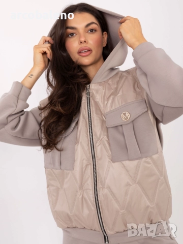 Дамски ежедневен комплект от две части с брошки, 5цвята , снимка 14 - Комплекти - 52860330