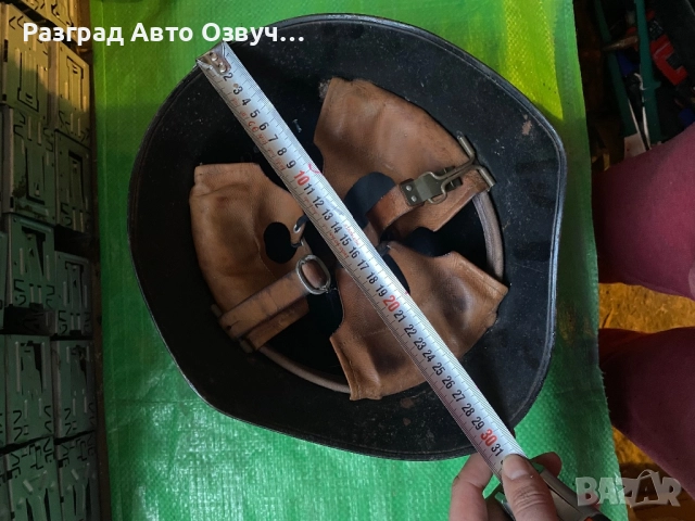 Винтидж рядък модел, качествена и красива Швейцарска каска , снимка 11 - Колекции - 52844197