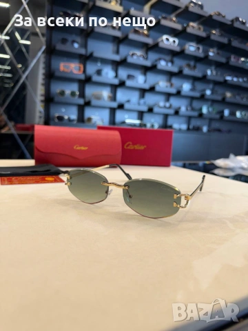Cartier Слънчеви Очила С UV400 Защита - Налични Различни Цветове И Модели Код SK598, снимка 6 - Слънчеви и диоптрични очила - 53092168