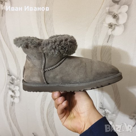 оригинални боти  UGG Mini Bailey Button Bling 1003889  номер 37, снимка 16 - Дамски боти - 38674515