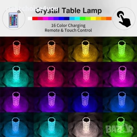 16 цвята USB Нощна лампа LED атмосфера Коледна декорация , снимка 4 - Декорация за дома - 43133619