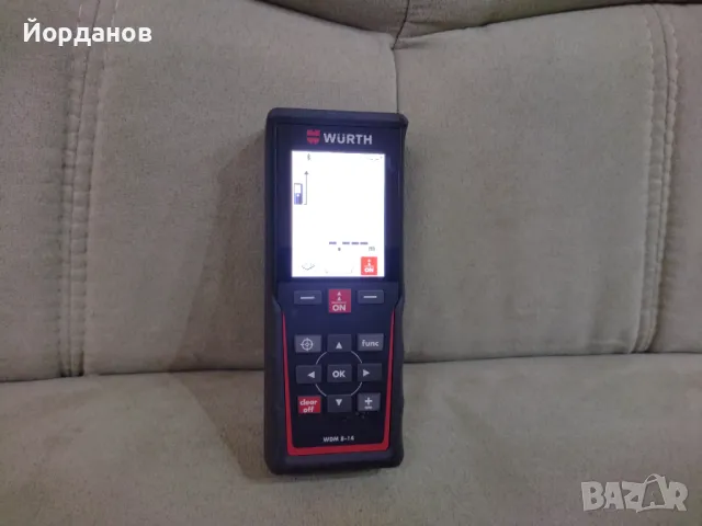 лазерна ролетка Wurth WDM 8-14 , снимка 4 - Измервателни инструменти - 48917621