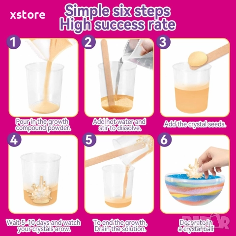 Пълен комплект за терариум - Направи си сам, снимка 7 - Образователни игри - 52808274