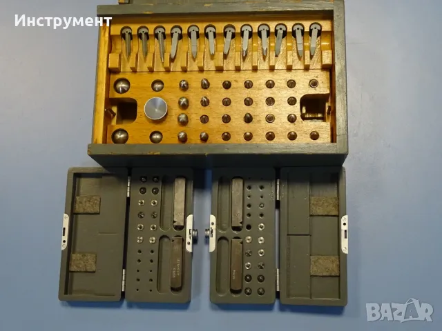 Комплект сферични/контактни накрайници за инструментален микроскоп CARL ZEISS DDR, снимка 9 - Други инструменти - 49129009