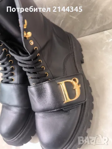 DSQUARED2
Branded leather boots номер 38, снимка 4 - Маратонки - 48307933