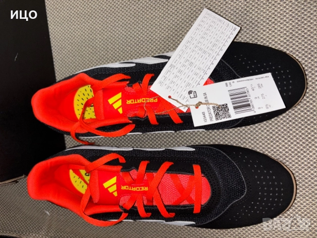 Нови футболни обувки за зала Predator 24 Club Indoor Sala adidas, снимка 7 - Футбол - 52251368