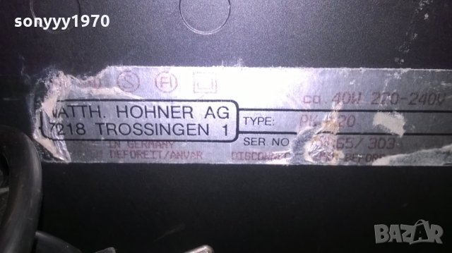 hohner pk120 midi-made in germany-внос швеицария, снимка 16 - Синтезатори - 26346117