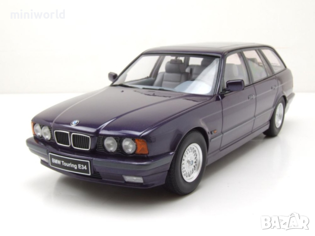 BMW 5er Touring Kombi E34 1996 - мащаб 1:18 на Triple9 моделът е нов в кутия Налични 5 цвята, снимка 12 - Колекции - 44874937