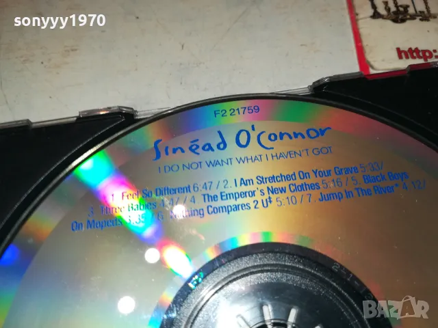 SINEAD O CONNOR CD 1203251022, снимка 5 - CD дискове - 49460102