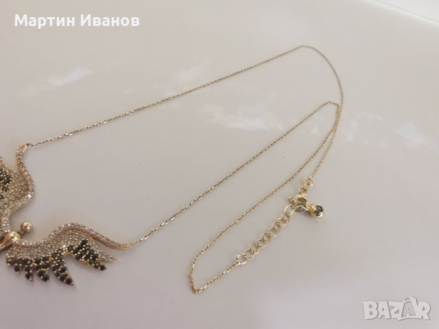 Златно колие феникс , снимка 4 - Колиета, медальони, синджири - 43488014