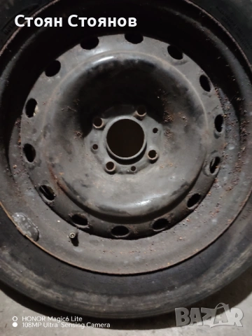 Метални джанти 2 броя от Ситроен Берлинго, снимка 2 - Гуми и джанти - 53328811