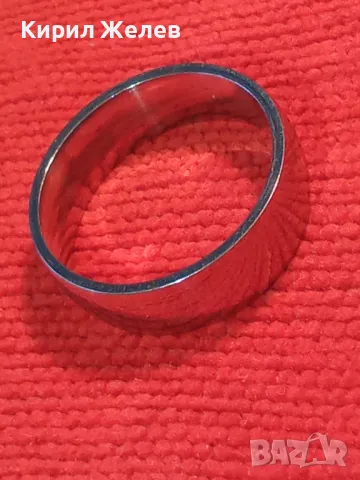 ЕЛЕГАНТНА ХАЛКА ПРЪСТЕН с Ин и Ян СИМВОЛ от БЛАГОРОДНА НЕРЪЖДАЕМА СТОМАНА 47430, снимка 10 - Пръстени - 47124378