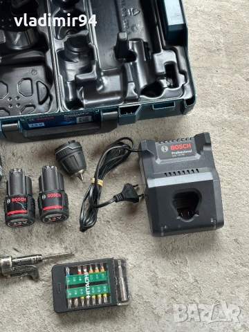 Bosch GSR 12V-35 FC, снимка 3 - Винтоверти - 52464947