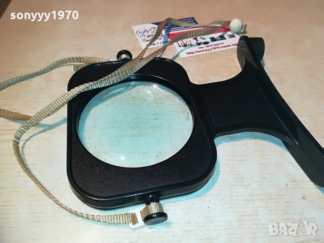 АНТИК-СТАРА ГОЛЯМА ПРОФИ ЛУПА-21Х18Х3СМ, снимка 14 - Колекции - 28861396