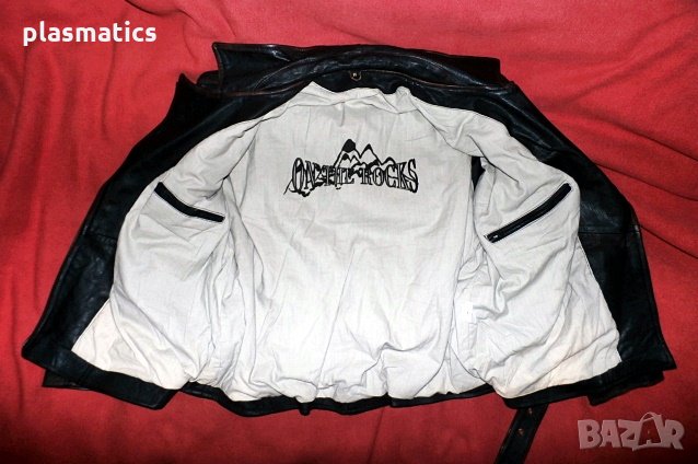 Кожено яке, снимка 3 - Якета - 28085323