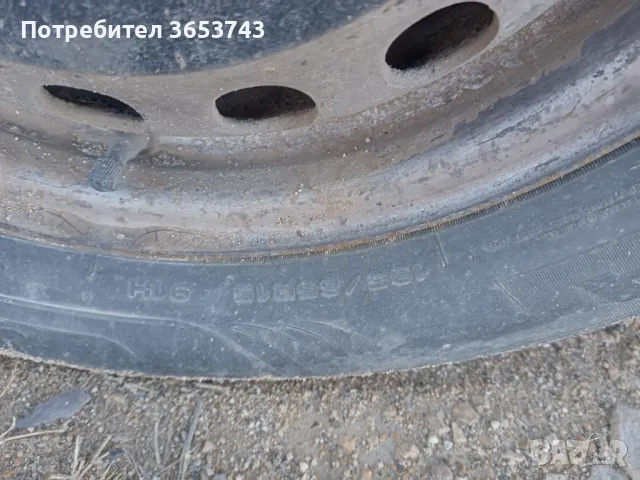 Mercedes Vito джанти с гуми 15", снимка 4 - Гуми и джанти - 48374647