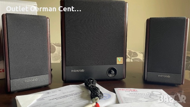 Аудио система Microlab FC330, снимка 2 - Аудиосистеми - 51533552