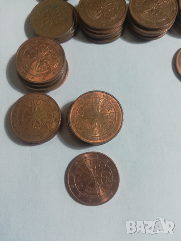 лот от 17 монети 2 евроцента Австрия, снимка 2 - Нумизматика и бонистика - 44862032
