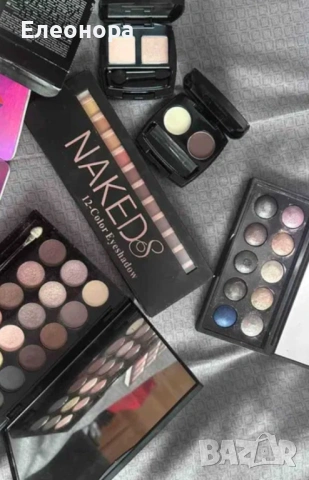 много видове качествени сенки повечето нови, снимка 10 - Декоративна козметика - 53527857