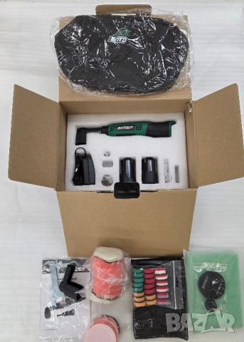 Професионална полираща машина, акумулаторна, 2 батерии + аксесоари, BATOCA S6 Mini, снимка 12 - Полирмашини - 52468191