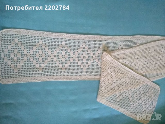 Пердета на една кука,дантели на една кука ,перде, снимка 10 - Антикварни и старинни предмети - 29072922