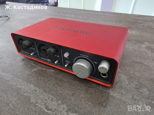 Scarlett Solo 2i2 1st Gen - външен интерфейс / звукова карта, снимка 1