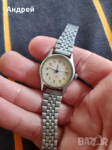 Часовник ЗАРЯ,ZARIA #6, снимка 2 - Антикварни и старинни предмети - 49872578