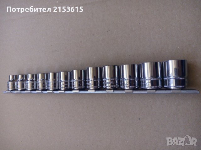 snap on 12 броя качествени  3/8 къси 6 стени камъни вложки FSM, снимка 6 - Гедорета - 43562636