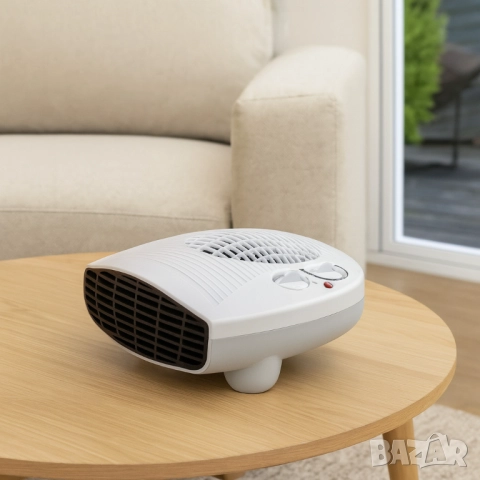 Отоплителна вентилаторна печка Voltz V51970E – 2000W, бял, снимка 5 - Друга електроника - 51852382