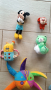 плюшена плюшени  сетивна играчка крава - K”s KIDS Mickey Mouse октопод риба мече, снимка 3