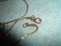 ПОЗЛАТЕН ФИН ЛАНЕЦ КОЛИЕ РЕТРО ПЛЕТКА БЛАГОРОДНА НЕРЪЖДАЕМА СТОМАНА с ПОЗЛАТА ВИНТИДЖ ВЕРИЖКА 87800 , снимка 4