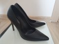 Официални черни обувки 37 номер, снимка 1 - Дамски елегантни обувки - 43240839