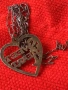 SWEET HEART СРЕБЪРЕН МЕДАЛЬОН СЪРЧИЦЕ СТЕРЛИНГОВО СРЕБРО 925 STER. AM АНГЛИЯс СРЕБЪРНА ВЕРИЖКА 25108, снимка 14