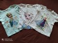 98-104 Лот 3 блузки с Елза и Ана на H&M, снимка 1 - Детски Блузи и туники - 28959451