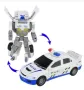 трансформер Bumblebee в полицейска кола в бял или син цвят 625263, снимка 6