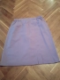 Пола елегантна лилава с плохи отпред, с подплата, прецизна изработка, , снимка 8