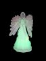 Коледна украса светещ ангел, снимка 1 - Декорация за дома - 42951277