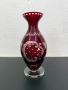 Рубинено червена ваза -  Егерман. №7723, снимка 1