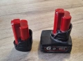 батерия Milwaukee m12 3Ah, 6Ah, за акумулаторен инструмент , снимка 2