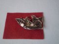 арт сребърна брошка, снимка 4