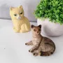 5559 Винтидж колекция 3 котки фигурки, 3 броя, снимка 2