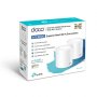 Удължител на интернет обхват TP-Link Deco X60 AX3000 2-pack Mesh Wi-Fi 6 система за целия дом или оф, снимка 2