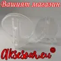 10 бр. прозрачни кръгли кутии за монети от 15 до 50 мм пластмасови капсули за съхранение клипси пред, снимка 3